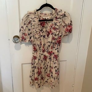 Floral Print Loveshack Fancy Dress